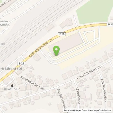 Standortübersicht der Tankstelle Volkswagen Deutschland GmbH & Co. KG in 64832 Babenhausen