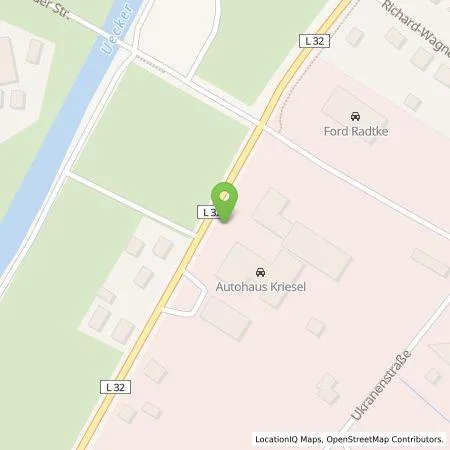 Standortübersicht der Tankstelle Volkswagen Service Torgelow/ Grützner GmbH in 17358 Torgelow