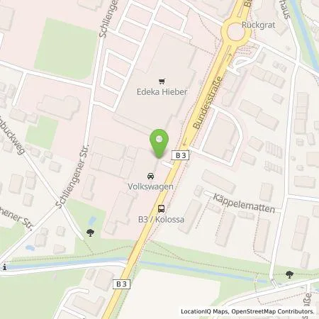 Standortübersicht der Tankstelle Vollmer GmbH & Co.KG in 79379 Müllheim