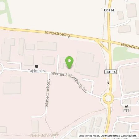 Standortübersicht der Tankstelle WAS Servicezentrum GmbH in 91074 Herzogenaurach