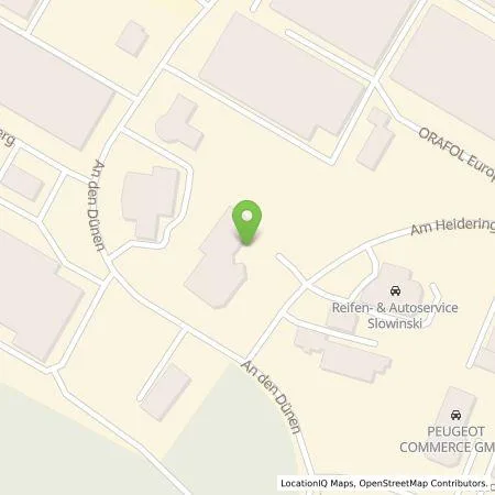 Standortübersicht der Tankstelle Zemke Autohaus Bernau GmbH in 16515 Oranienburg