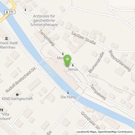 Standortübersicht der Tankstelle Stülpner & Kaden OHG in 09526 Olbernhau