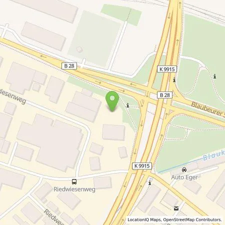 Standortübersicht der Tankstelle EnBW mobility+ AG und Co.KG in 89081 Ulm