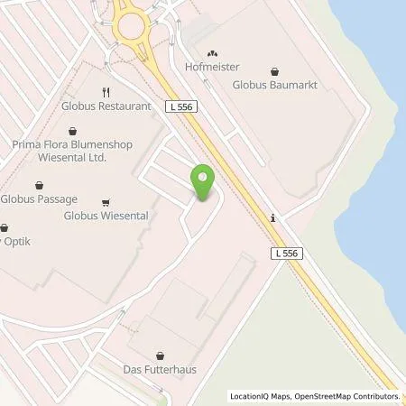 Standortübersicht der Tankstelle EnBW mobility+ AG und Co.KG in 68753 Waghäusel