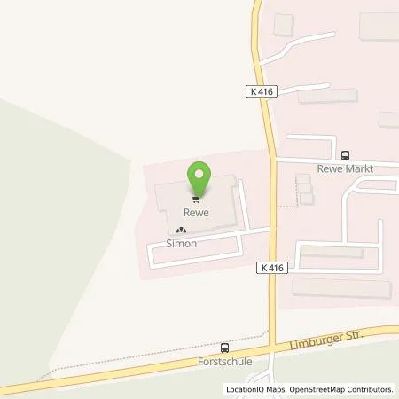 Standortübersicht der Tankstelle EnBW mobility+ AG und Co.KG in 35781 Weilburg