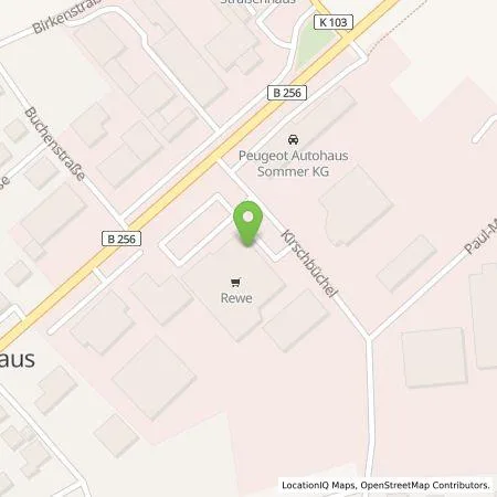 Standortübersicht der Tankstelle EnBW mobility+ AG und Co.KG in 56587 Straßenhaus