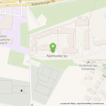 Standortübersicht der Tankstelle N-ERGIE Aktiengesellschaft in 90431 Nürnberg