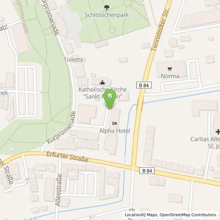 Standortübersicht der Tankstelle Pluq Assets BV in 99947 Bad Langensalza