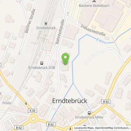 Standortübersicht der Tankstelle Pluq Assets BV in 57339 Erndtebrück