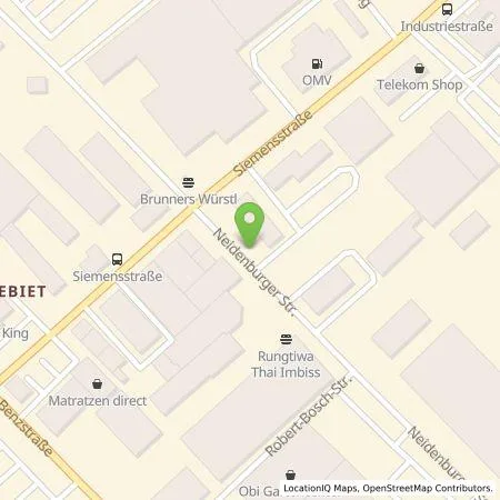 Standortübersicht der Tankstelle Comfortcharge GmbH in 84030 Landshut