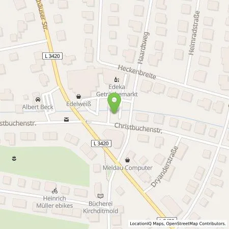 Standortübersicht der Tankstelle TEAG Mobil GmbH in 34130 Kassel