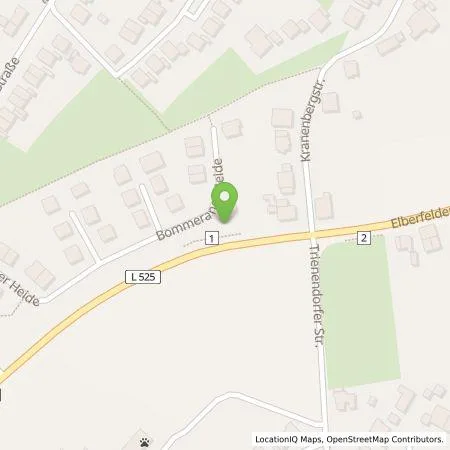 Standortübersicht der Tankstelle Stadtwerke Witten Energielösungen GmbH in 58452 Witten