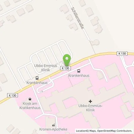 Standortübersicht der Tankstelle Dayser Deutschland GmbH in 26603 Aurich