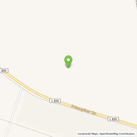 Standortübersicht der Tankstelle Ludger Elberfeld GmbH in 26219 Bösel