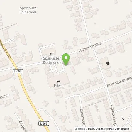 Standortübersicht der Tankstelle Meierjohann Lebensmittelhandel Sölderholz KG in 44289 Dortmund