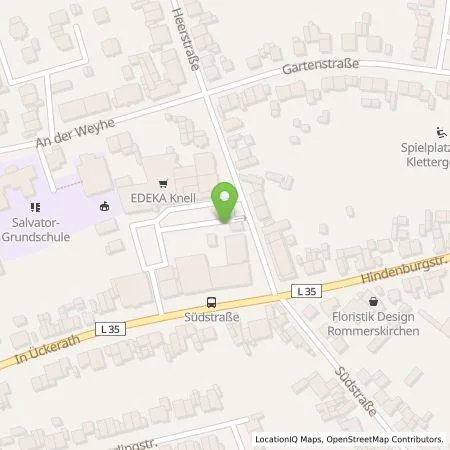 Standortübersicht der Tankstelle Knell GmbH in 41542 Dormagen