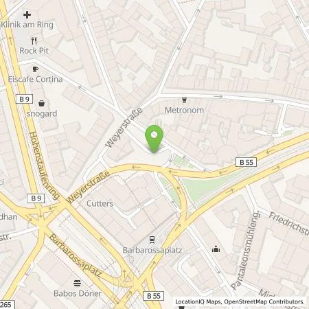 Standortübersicht der Tankstelle TankE GmbH in 50676 Köln