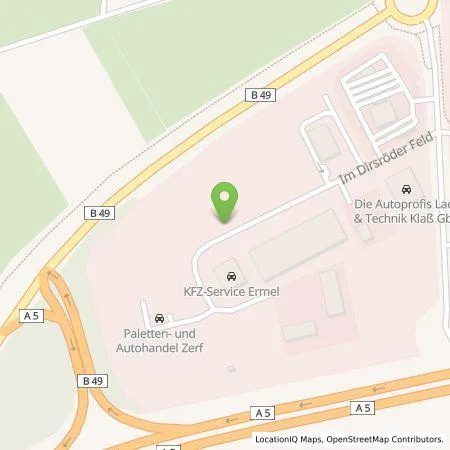 Standortübersicht der Tankstelle IONITY GmbH in 36304 Alsfeld