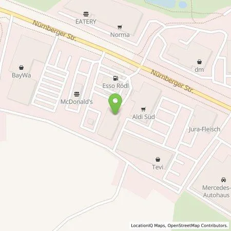 Standortübersicht der Tankstelle Rödl GmbH in 92318 NEUMARKT