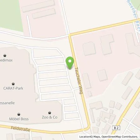 Standortübersicht der Tankstelle Allego GmbH in 06886 Lutherstadt Wittenberg