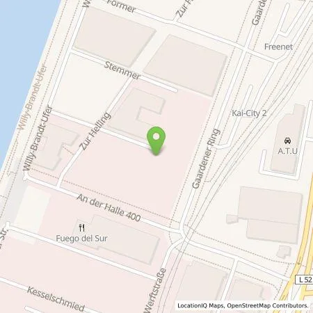 Standortübersicht der Tankstelle Stadtwerke Kiel AG in 24143 Kiel