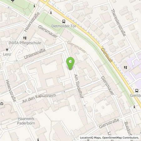 Standortübersicht der Tankstelle Westfalen Weser Ladeservice GmbH in 33098 Paderborn