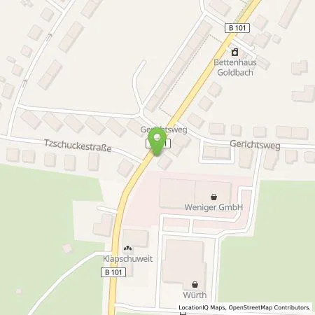 Standortübersicht der Tankstelle Allego GmbH in 01662 Meißen