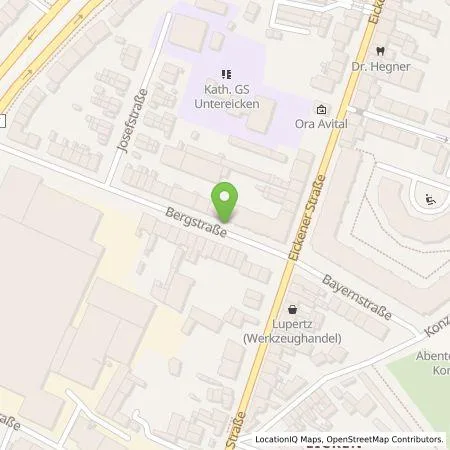 Standortübersicht der Tankstelle HOCHTIEF Ladepartner GmbH in 41063 Mönchengladbach