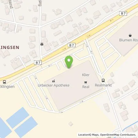 Standortübersicht der Tankstelle Mehr Lebensmittelhandels KG in 58675 Hemer