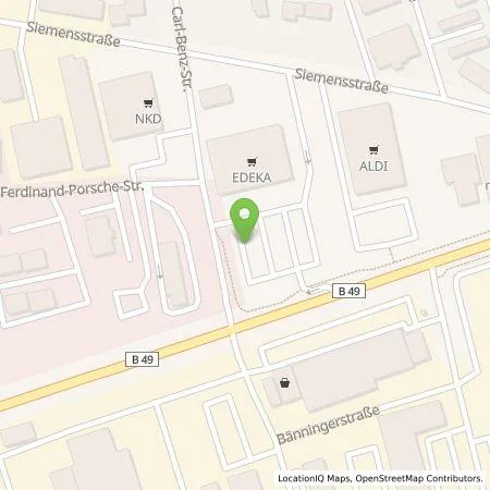 Standortübersicht der Tankstelle TEAG Mobil GmbH in 35447 Reiskirchen