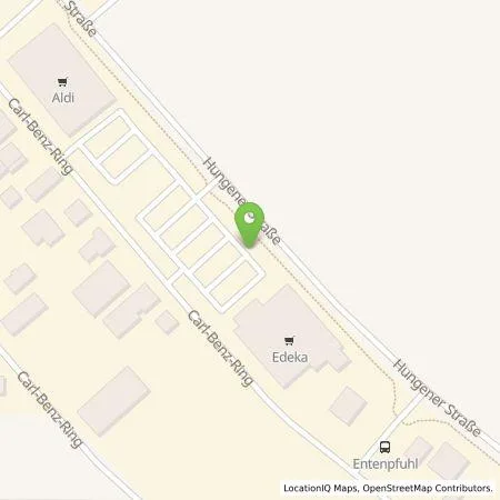 Standortübersicht der Tankstelle TEAG Mobil GmbH in 35423 Lich