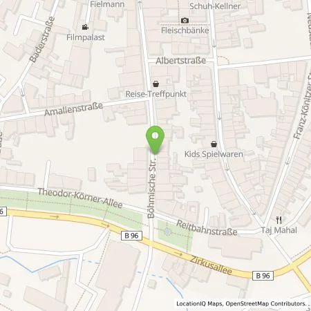 Standortübersicht der Tankstelle Stadtwerke Zittau GmbH in 02763 Zittau