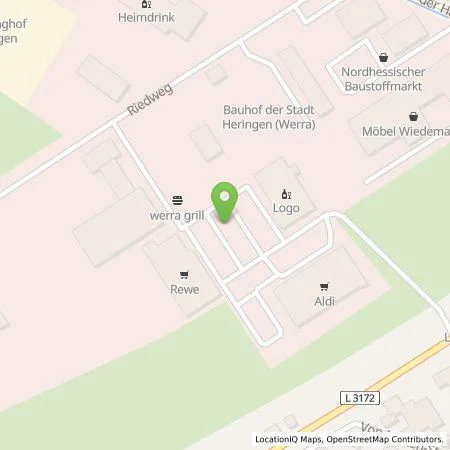 Standortübersicht der Tankstelle EnBW mobility+ AG und Co.KG in 36266 Heringen (Werra)