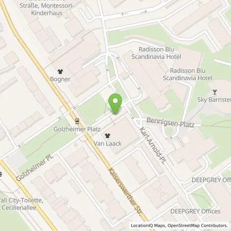 Standortübersicht der Tankstelle Stadtwerke Düsseldorf AG in 40474 Düsseldorf