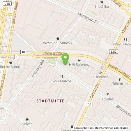 Standortübersicht der Tankstelle Stadtwerke Düsseldorf AG in 40210 Düsseldorf