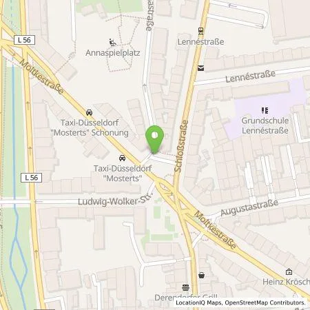 Standortübersicht der Tankstelle Stadtwerke Düsseldorf AG in 40477 Düsseldorf
