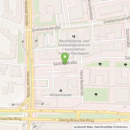 Standortübersicht der Tankstelle SWM Versorgungs GmbH in 80992 München