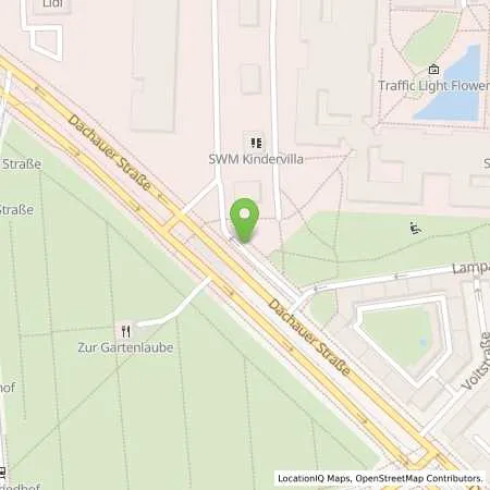 Standortübersicht der Tankstelle SWM Versorgungs GmbH in 80992 München