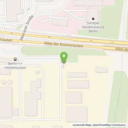 Standortübersicht der Tankstelle Vattenfall Smarter Living GmbH in 12681 Berlin