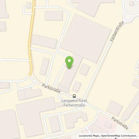 Standortübersicht der Tankstelle Vattenfall Smarter Living GmbH in 86462 Langweid am Lech