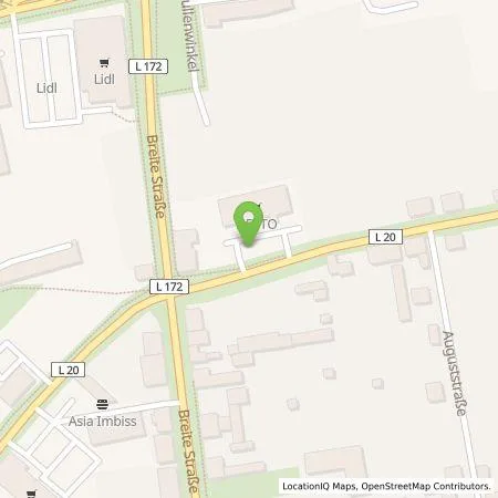 Standortübersicht der Tankstelle Vattenfall Smarter Living GmbH in 16727 Velten