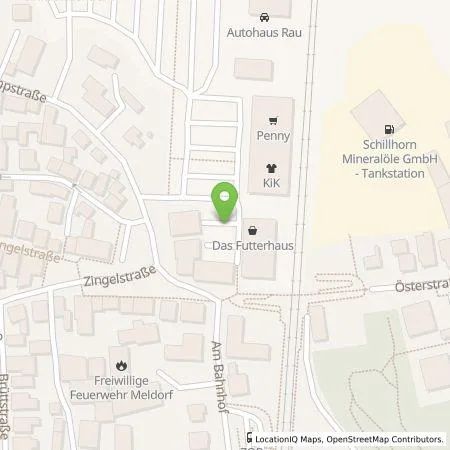 Standortübersicht der Tankstelle Vattenfall Smarter Living GmbH in 25704 Meldorf