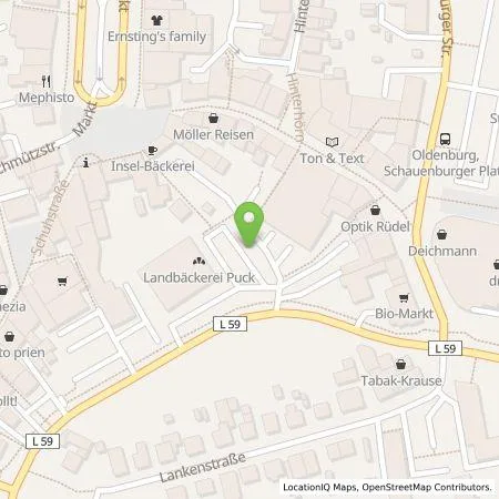 Standortübersicht der Tankstelle Vattenfall Smarter Living GmbH in 23758 Oldenburg in Holstein