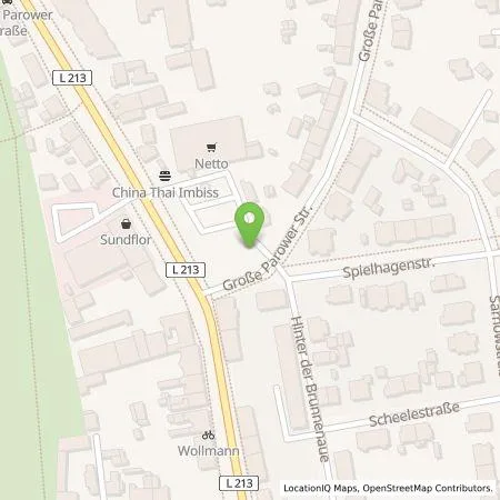 Standortübersicht der Tankstelle Vattenfall Smarter Living GmbH in 18435 Stralsund