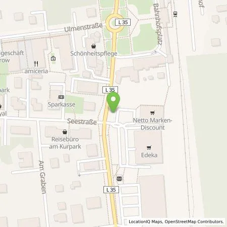 Standortübersicht der Tankstelle Vattenfall Smarter Living GmbH in 15526 Bad Saarow