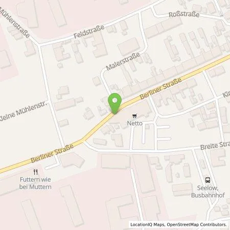 Standortübersicht der Tankstelle Vattenfall Smarter Living GmbH in 15306 Seelow