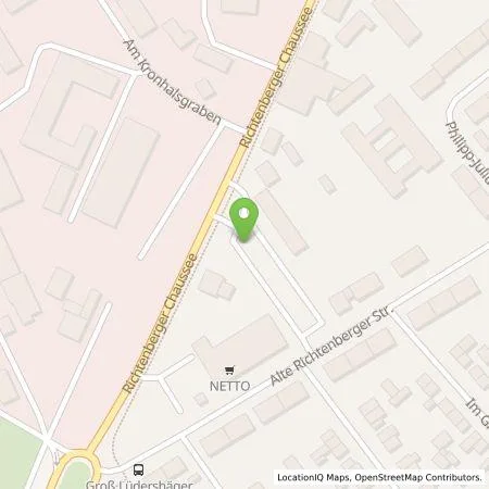 Standortübersicht der Tankstelle Vattenfall Smarter Living GmbH in 18437 Stralsund