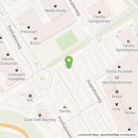 Standortübersicht der Tankstelle Vattenfall Smarter Living GmbH in 26129 Oldenburg