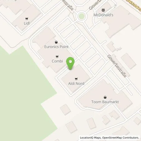 Standortübersicht der Tankstelle Vattenfall Smarter Living GmbH in 26506 Norden