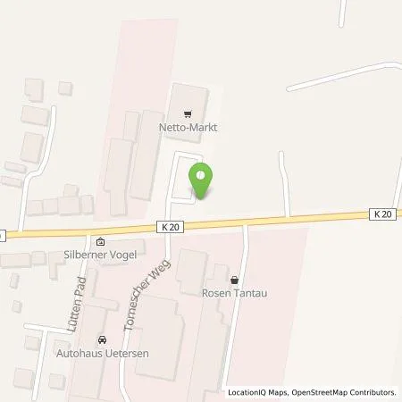 Standortübersicht der Tankstelle Vattenfall Smarter Living GmbH in 25436 Uetersen